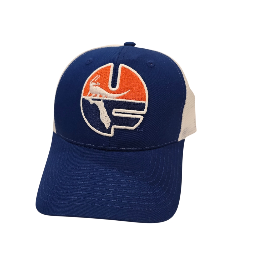University of Florida Gators Snapback Trucker Hat by Zephyr Blue Orange NCAA